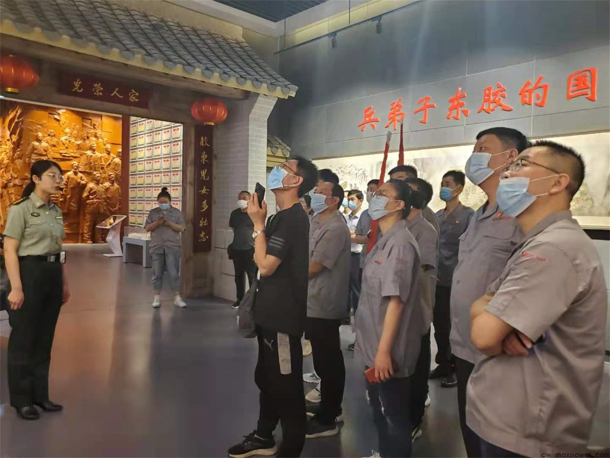 传承红色基因 威力集团党委开展红色主题党建活动(图10) 传承红色基因 威力集团党委开展红色主题党建活动(图10)